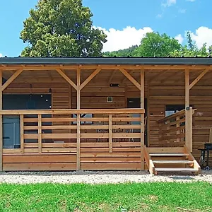  Chalet Mobil-home Isole Avec Jacuzzi - La Cubaniere France